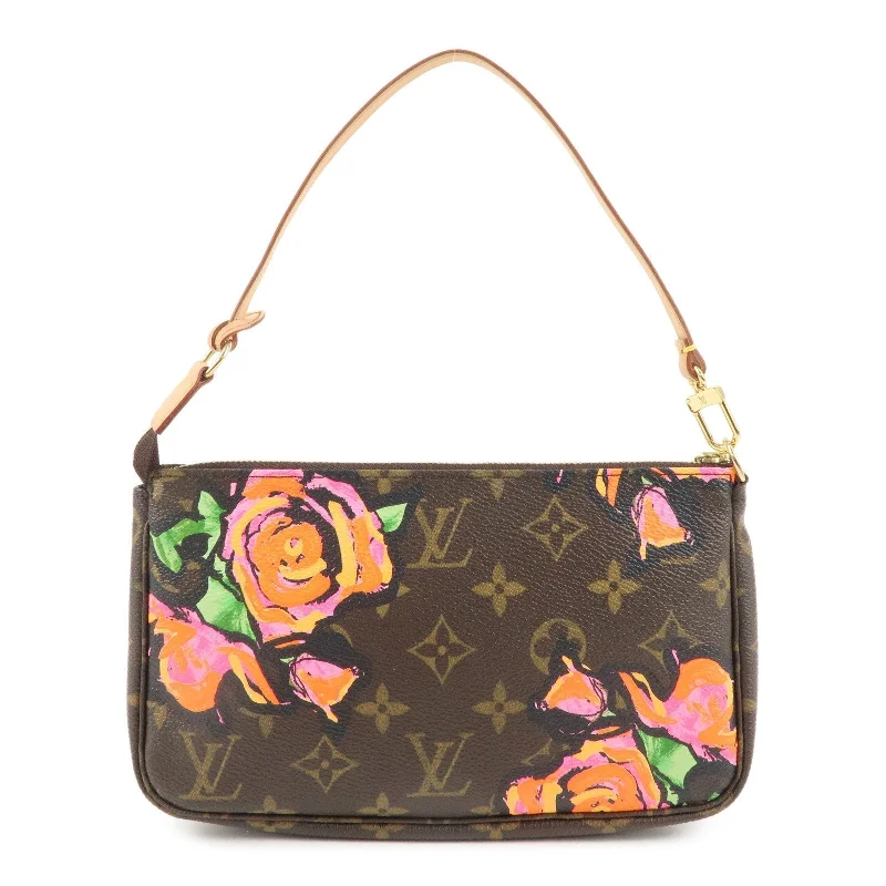 Louis Vuitton Twist bags with the iconic LV - turnlock closureLouis Vuitton Monogram Rose Pochette Accessoires Pouch M48615