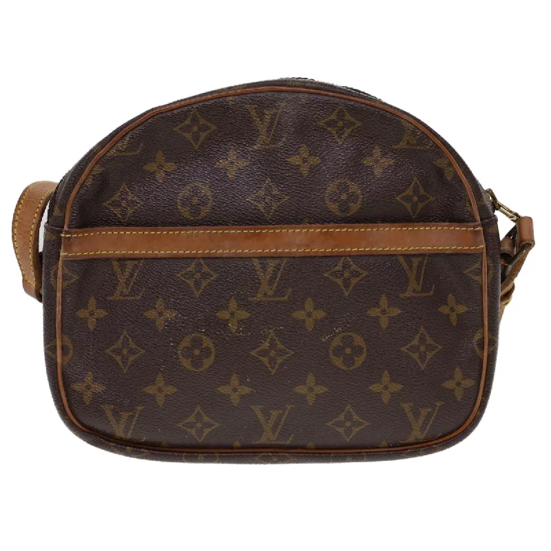 Louis Vuitton bags with a zip - around closure for enhanced securityLOUIS VUITTON Monogram Senlis Shoulder Bag M51222 LV Auth rd4532