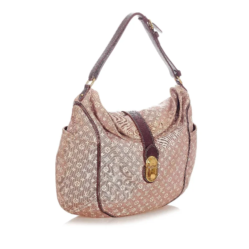 Louis Vuitton bags with a front - flap pocket for quick - access itemsLouis Vuitton Monogram Mini Lin Idylle Romance (20909)