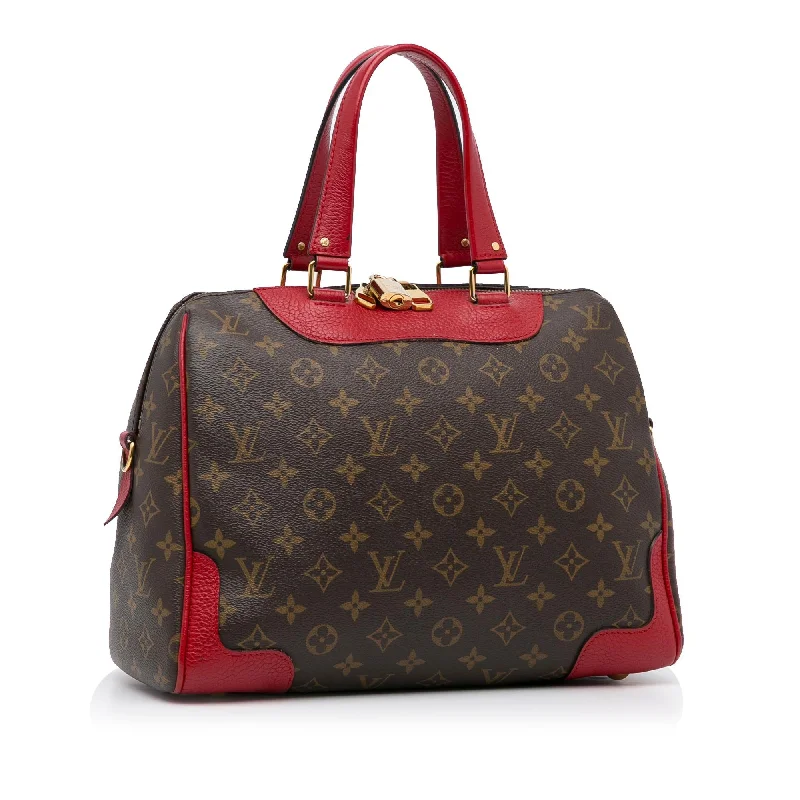 Louis Vuitton bags with a front - zip pocket for small items like keysLouis Vuitton Monogram Retiro NM (SHG-uIgl8H)