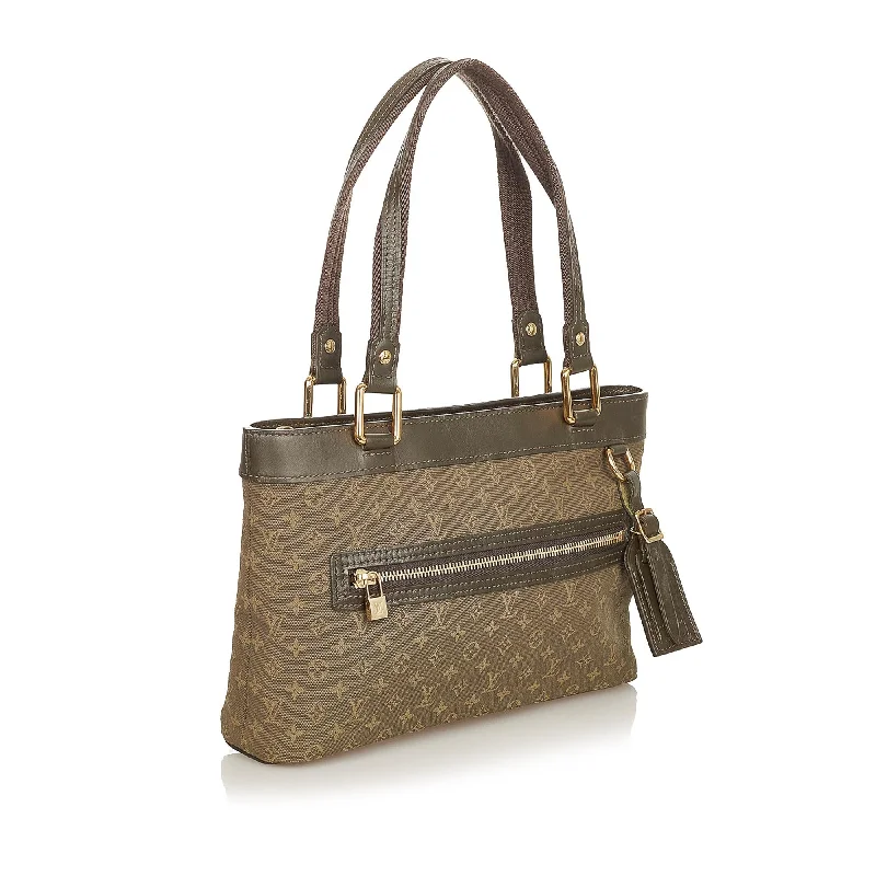 Louis Vuitton crossbody bags with a keychain holder for practicalityLouis Vuitton Monogram Mini Lin Lucille PM (26499)