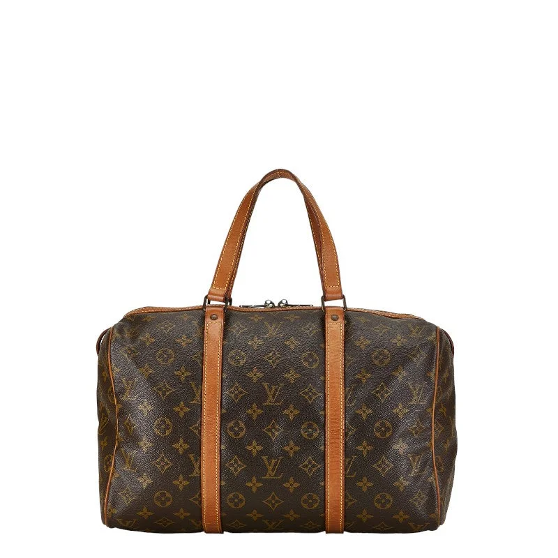 Louis Vuitton backpacks with a padded laptop compartment for travelLouis Vuitton Monogram Sacksuple 35 Boston Bag M41626 Brown PVC Leather  Louis Vuitton