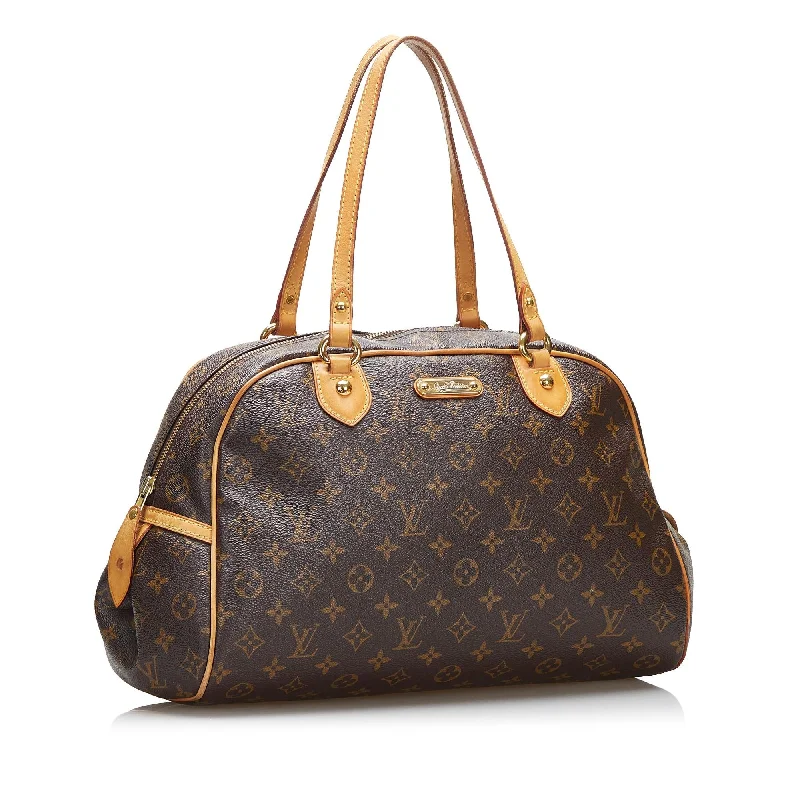 Louis Vuitton handbags with a metal - framed clasp for durabilityLouis Vuitton Monogram Montorgueil GM (Ec0iya)