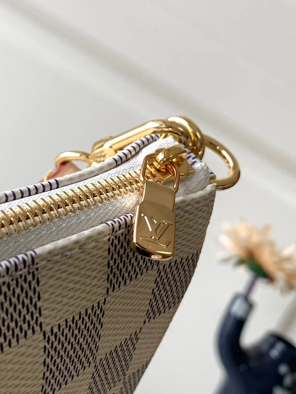 Louis Vuitton crossbody bags with a woven leather strap for textureFranco Shops- Louis Vuittons  - 16295