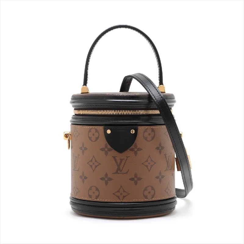 Ladies Louis Vuitton shoulder bags with a tassel decoration for charmLouis Vuitton Monogram Reversee Canyon M43986