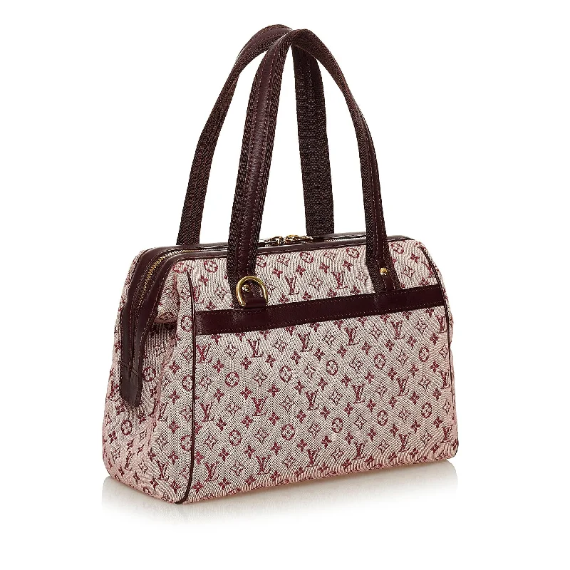 Louis Vuitton Twist bags with a crystal - embellished LV - turnlockLouis Vuitton Monogram Mini Lin Josephine PM (29631)