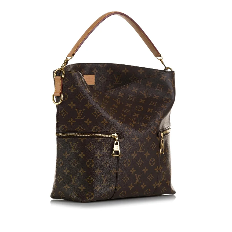 Ladies Louis Vuitton shoulder bags with a wide - width strap for comfortLouis Vuitton Monogram Melie (Tzo0Ji)