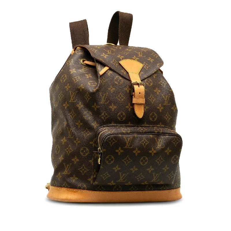 Louis Vuitton tote bags with a spacious interior and multiple pocketsLouis Vuitton Monogram Montsouris GM (EJKwLT)