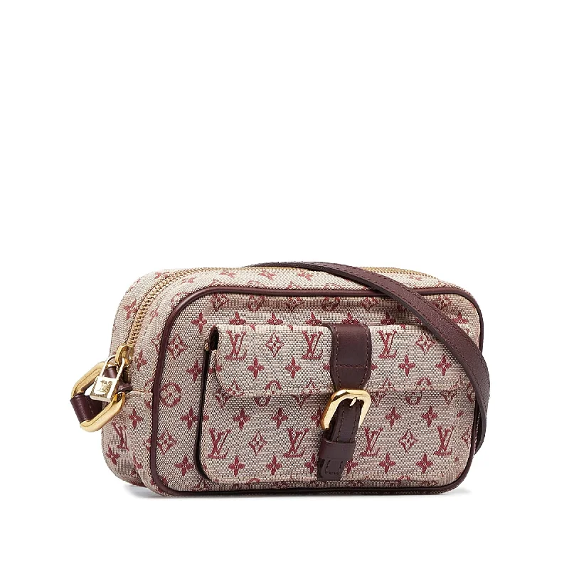 Louis Vuitton bags with a detachable mirror inside for on - the - go touch - upsLouis Vuitton Monogram Mini Lin Juliette MM (yruY8g)