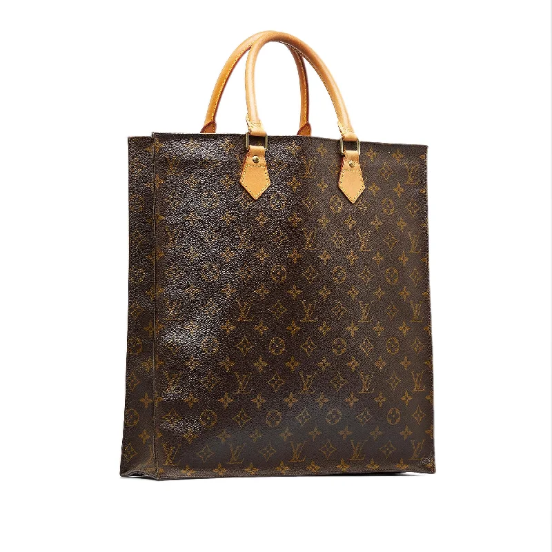 Louis Vuitton Neverfull bags with large capacity for everyday essentialsLouis Vuitton Monogram Sac Plat (SHG-DhteE2)