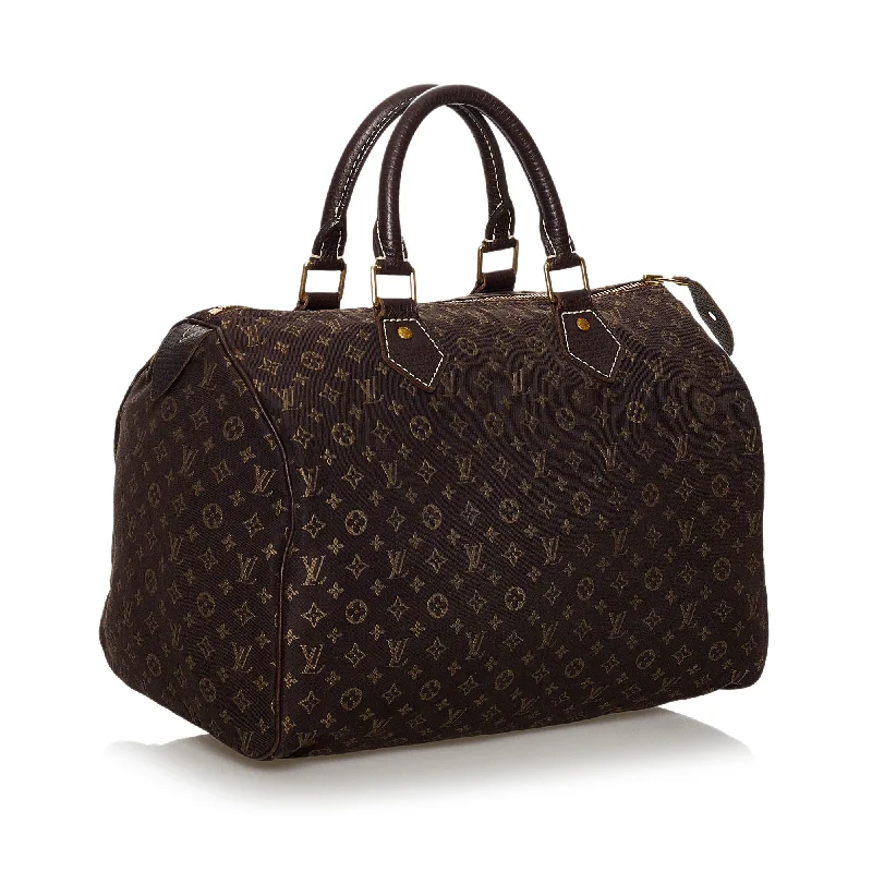 Small - sized Louis Vuitton Pochette Metis bags for a compact carryLouis Vuitton Monogram Mini Lin Speedy 30 (30780)