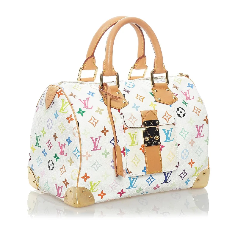 Louis Vuitton crossbody bags with adjustable shoulder straps for comfortLouis Vuitton Monogram Multicolore Speedy 30 (34340)