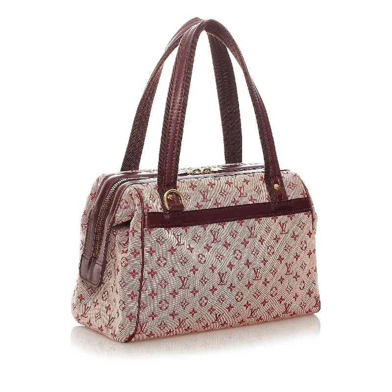 Louis Vuitton Twist bags with the iconic LV - turnlock closureLouis Vuitton Monogram Mini Lin Josephine PM (27340)