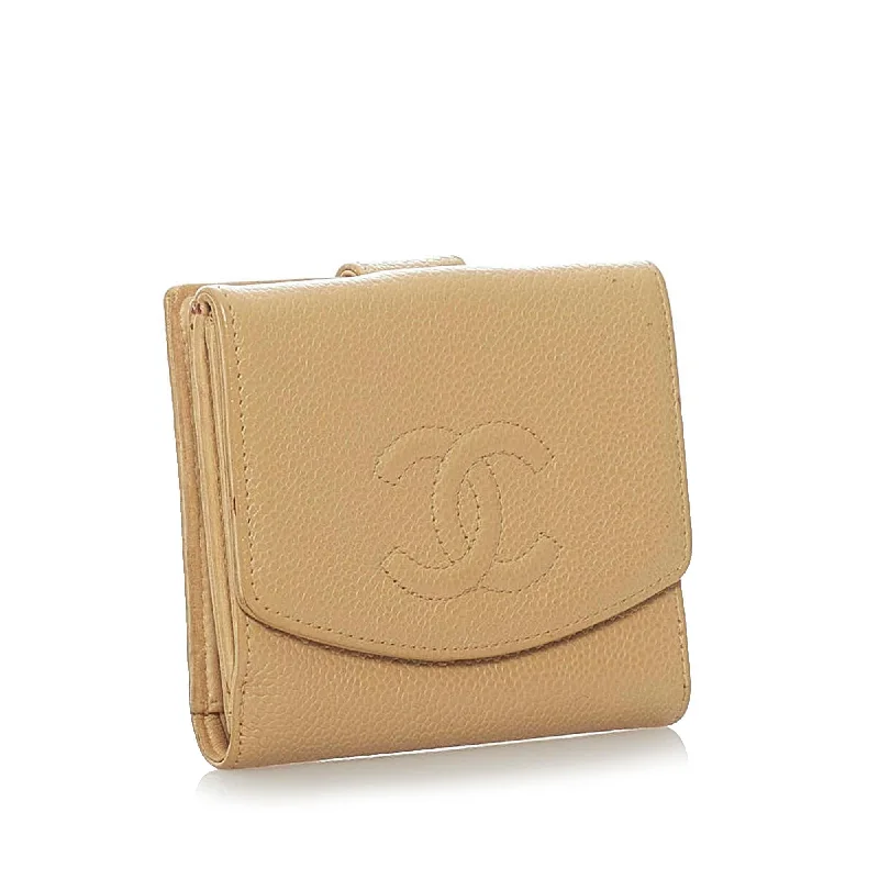 Chanel Caviar Leather Wallet (33294)