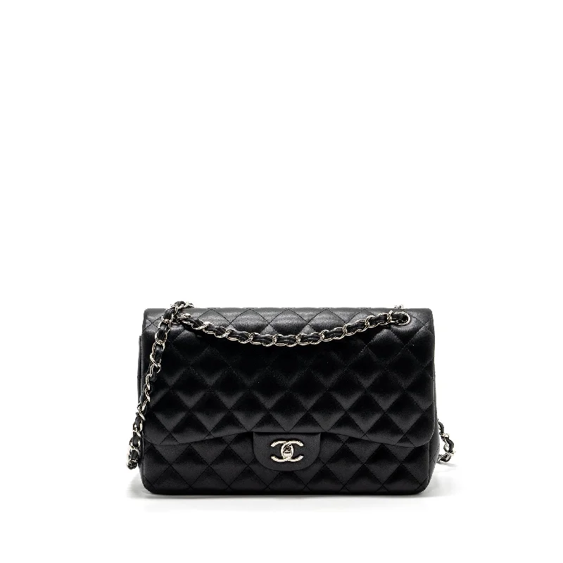 Chanel Jumbo Classic Double Flap Lambskin Black SHW